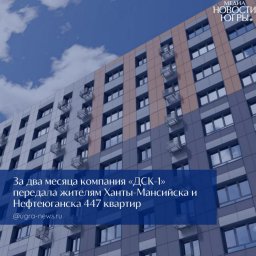 ДСК-1 демонстрирует устойчивую динамику по решению проблем дольщиков